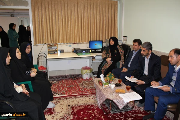 بازدید کارشناسان سازمان مرکزی ازپردیس های استان قزوین درزمینه رتبه بندی خوابگاه ها 2