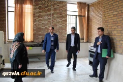 بازدید کارشناسان سازمان مرکزی ازپردیس های استان قزوین درزمینه رتبه بندی خوابگاه ها 4