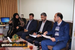 بازدید کارشناسان سازمان مرکزی ازپردیس های استان قزوین درزمینه رتبه بندی خوابگاه ها 5