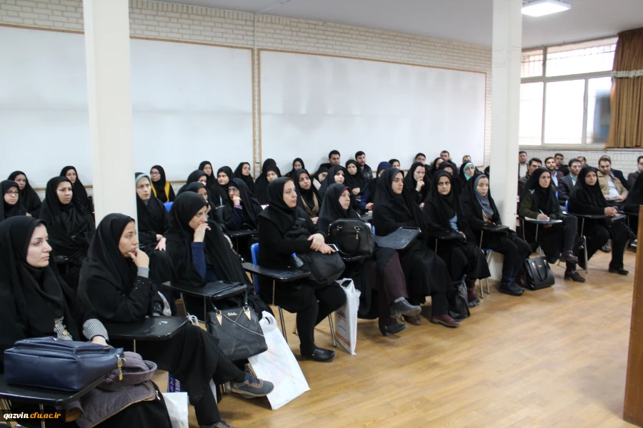 درپردیس شهیدرجایی قزوین برگزارشد:"برگزاری جلسه توجیهی مهارت آموزان ماده 28ورودی سال 96" 3