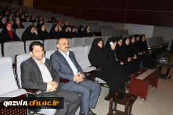 برگزاری مراسم هفته بزرگداشت مقام زن درپردیس بنت الهدی صدر قزوین 4