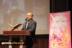 برگزاری مراسم هفته بزرگداشت مقام زن درپردیس بنت الهدی صدر قزوین 5