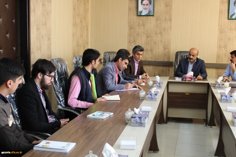 برگزاری جلس انجمن تربیت بدنی درپردیس شهیدرجایی قزوین 5