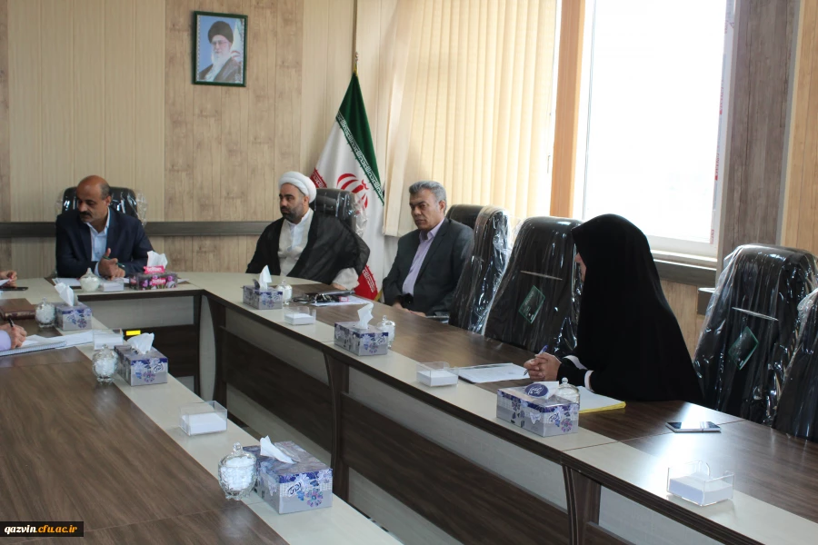 برگزاری اولین جلسه شورای فرهنگی دانشگاه فرهنگیان استان قزوین درسال 97 4