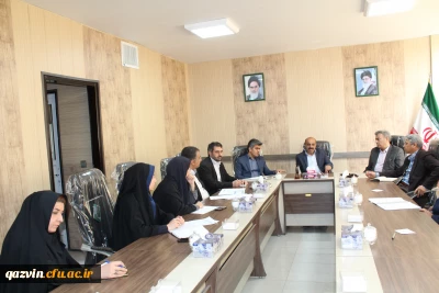 برگزاری اولین جلسه شورای پژوهشی دانشگاه فرهنگیان استان قزوین