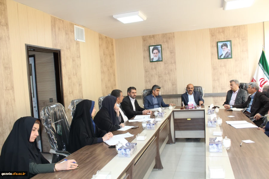 برگزاری جلسه شورای پژوهشی دانشگاه فرهنگیان استان قزوین 2