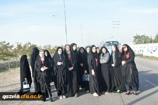 برگزاری برنامه پیاده روی دانشجویان پردیس بنت الهدی صدرقزوین به مناسبت هفته سلامت 3