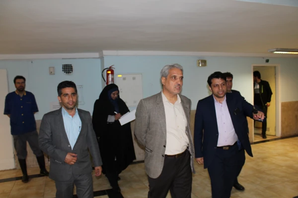 بازدیدچهارساعته مدیرکل امور دانشجویی سازمان مرکزی ازقسمت های مختلف پردیس های دانشگاه فرهنگیان استان قزوین 3