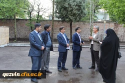 بازدیدچهارساعته مدیرکل امور دانشجویی سازمان مرکزی ازقسمت های مختلف پردیس های دانشگاه فرهنگیان استان قزوین 5