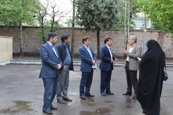 بازدیدچهارساعته مدیرکل امور دانشجویی سازمان مرکزی ازقسمت های مختلف پردیس های دانشگاه فرهنگیان استان قزوین 5