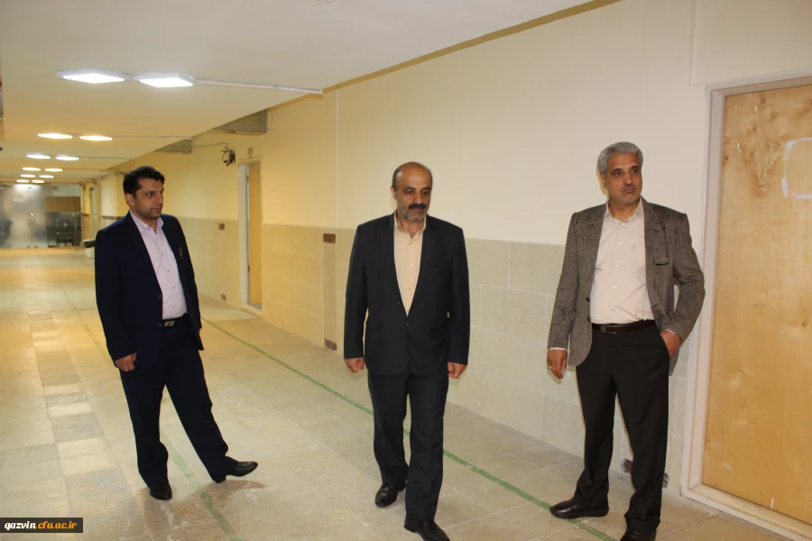 بازدیدچهارساعته مدیرکل امور دانشجویی سازمان مرکزی ازقسمت های مختلف پردیس های دانشگاه فرهنگیان استان قزوین 7