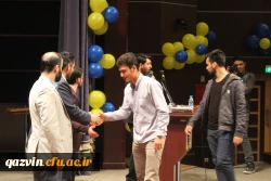 برگزاری مراسم روز جوان وجشن میلاد حضرت علی اکبر(ع)وحضرت مهدی(عج)درسالن آمفی تئاتر پردیس شهیدرجایی قزوین 2