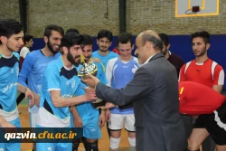 برگزاری مسابقات فوتسال دانشجویی جام معلم دردانشگاه فرهنگیان استان قزوین 2