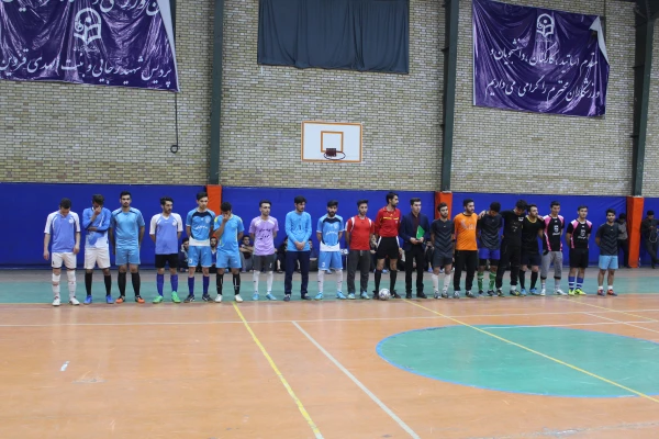 برگزاری مسابقات فوتسال دانشجویی جام معلم دردانشگاه فرهنگیان استان قزوین 8