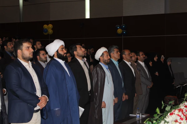 برگزاری مراسم روز جوان وجشن میلاد حضرت علی اکبر(ع)وحضرت مهدی(عج)درسالن آمفی تئاتر پردیس شهیدرجایی قزوین 2