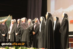 برگزاری مراسم بزرگداشت مقام معلم دردانشگاه فرهنگیان استان قزوین 4