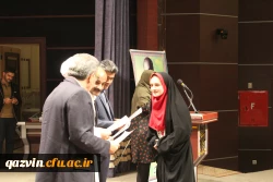 برگزاری مراسم بزرگداشت مقام معلم دردانشگاه فرهنگیان استان قزوین 6