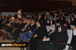 برگزاری مراسم بزرگداشت مقام معلم دردانشگاه فرهنگیان استان قزوین 9