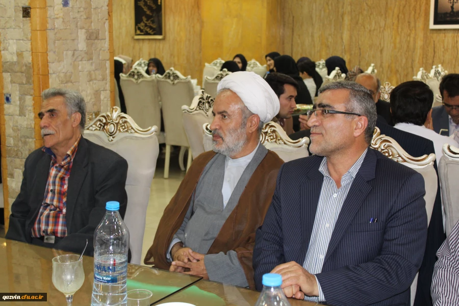 مراسم ضیافت شام اساتید دانشگاه فرهنگیان استان قزوین به مناسبت هفته آموزش 4