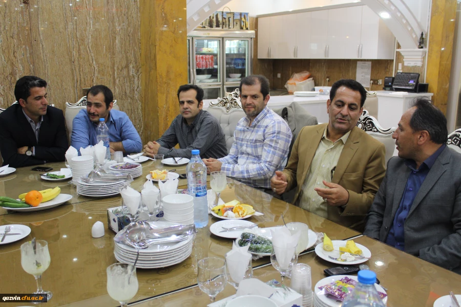 مراسم ضیافت شام اساتید دانشگاه فرهنگیان استان قزوین به مناسبت هفته آموزش 7