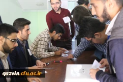برگزاری انتخابات شورای صنفی دانشجویان  درپردیس شهیدرجایی قزوین 3
