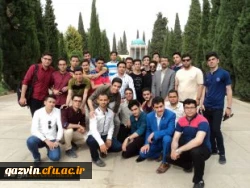 اردوی سیاحتی و زیارتی دانشجو معلمان پردیس شهیدرجایی به شیرازبرگزارشد 3