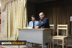 برگزاری جلسه پرسش وپاسخ دانشجویان پردیس های شهیدرجایی وبنت الهدی صدرقزوین بامسئولین دانشگاه 2