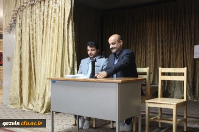 برگزاری جلسه پرسش وپاسخ دانشجویان پردیس های شهیدرجایی وبنت الهدی صدرقزوین بامسئولین دانشگاه