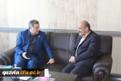 امضای تفاهم نامه همکاری بین دانشگاه فرهنگیان استان قزوین وسازمان انتقال خون استان 4