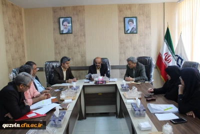 برگزاری سومین جلسه شورای آموزشی دانشگاه فرهنگیان استان قزوین