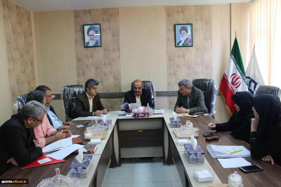 برگزاری سومین جلسه شورای آموزشی دانشگاه فرهنگیان استان قزوین 2