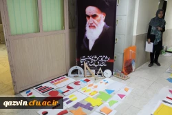 بازدید سرپرست مدیریت امور پردیس های استان قزوین ازدست سازه های حجمی درس ریاضی دانشجویان پردیس بنت الهدی صدر 6