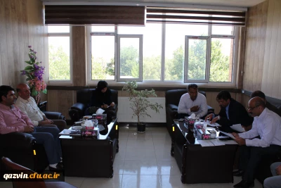 برگزاری جلسه معاونت دانشجویی مدیریت امور پردیس های دانشگاه فرهنگیان استان قزوین