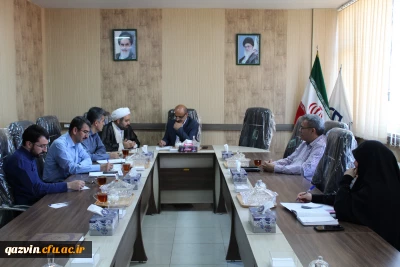 تشکیل جلسه شورای فرهنگی دانشگاه فرهنگیان استان قزوین