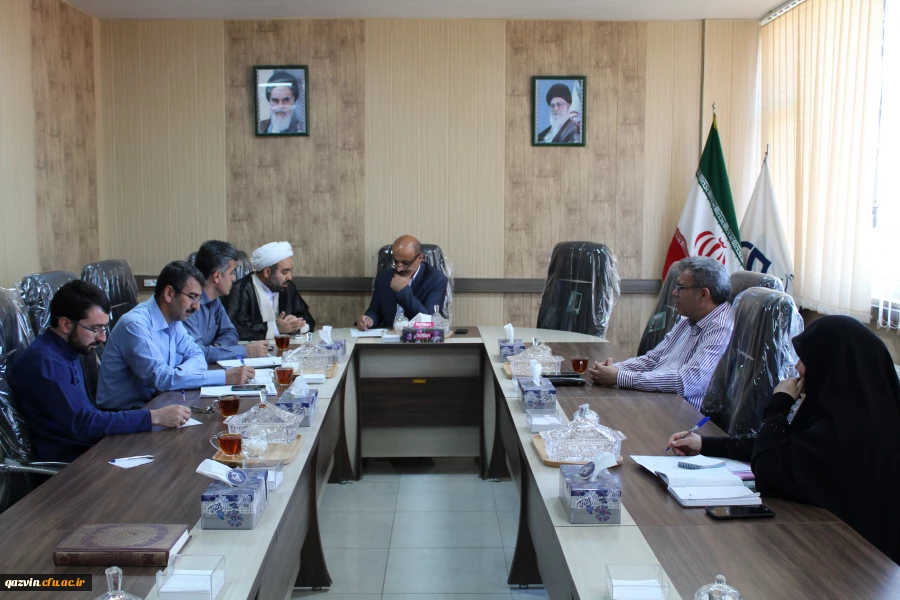 تشکیل جلسه شورای فرهنگی دانشگاه فرهنگیان استان قزوین 2