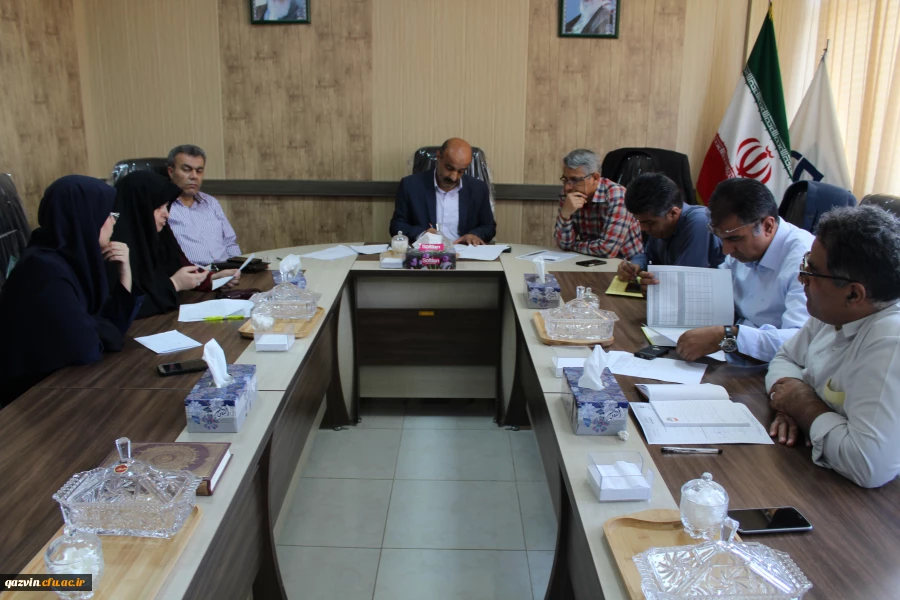 تشکیل جلسه شورای آموزشی دانشگاه فرهنگیان استان قزوین 2