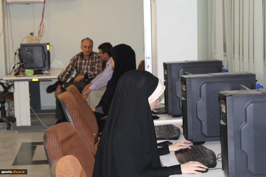 رگزاری آزمون آنلاین رشته های 9 گانه عترت و معارف دینی درپردیس شهیدرجایی قزوین 3