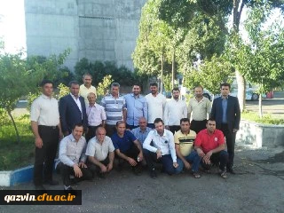 برگزاری اردوی فرهنگی سیاحتی همکاران اداری دانشگاه فرهنگیان استان قزوین دراستان اردبیل