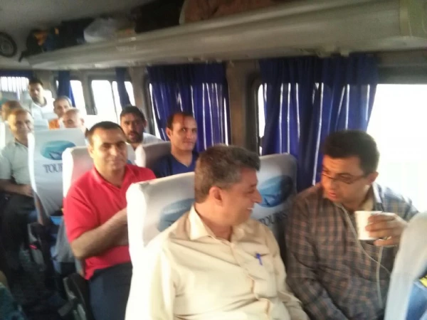 برگزاری اردوی فرهنگی سیاحتی همکاران اداری دانشگاه فرهنگیان استان قزوین دراستان اردبیل 3