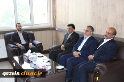 بازدید معاونت ارزیابی وعملکرد دانشگاه فرهنگیان کشور وهیئت همراه ازدانشگاه فرهنگیان استان قزوین 2