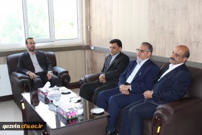 بازدید معاونت ارزیابی وعملکرد دانشگاه فرهنگیان کشور وهیئت همراه ازدانشگاه فرهنگیان استان قزوین