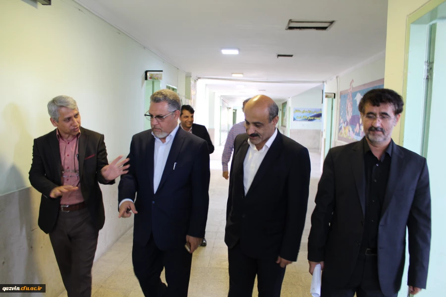 بازدید معاونت ارزیابی وعملکرد دانشگاه فرهنگیان کشور وهیئت همراه ازدانشگاه فرهنگیان استان قزوین 4