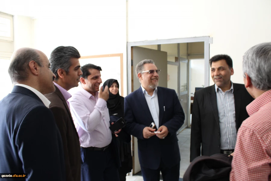 بازدید معاونت ارزیابی وعملکرد دانشگاه فرهنگیان کشور وهیئت همراه ازدانشگاه فرهنگیان استان قزوین 9