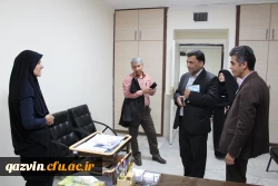 بازدید معاونت ارزیابی وعملکرد دانشگاه فرهنگیان کشور وهیئت همراه ازدانشگاه فرهنگیان استان قزوین 10