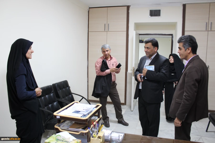 بازدید معاونت ارزیابی وعملکرد دانشگاه فرهنگیان کشور وهیئت همراه ازدانشگاه فرهنگیان استان قزوین 10