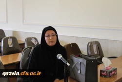 دیدارمعاون ارزیابی وعملکرد دانشگاه فرهنگیان کشور وهیئت همراه با مسئولین،اعضای هیئت علمی وکارکنان دانشگاه فرهنگیان استان قزوین
دکتر علی محمدی :ماباید پرچمدار احیای تربیت معلم دردوره کنونی باشیم. 8