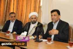 دیدارمعاون ارزیابی وعملکرد دانشگاه فرهنگیان کشور وهیئت همراه با مسئولین،اعضای هیئت علمی وکارکنان دانشگاه فرهنگیان استان قزوین
دکتر علی محمدی :ماباید پرچمدار احیای تربیت معلم دردوره کنونی باشیم. 11