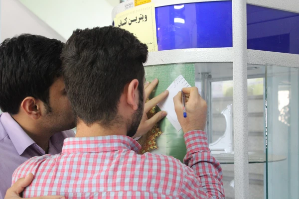 استقرارتیمهای تبلیغاتی دانشگاه فرهنگیان استان قزوین درپایگاه های انتخاب رشته کنکوردرسراسراستان 2