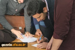 استقرارتیمهای تبلیغاتی دانشگاه فرهنگیان استان قزوین درپایگاه های انتخاب رشته کنکوردرسراسراستان 3