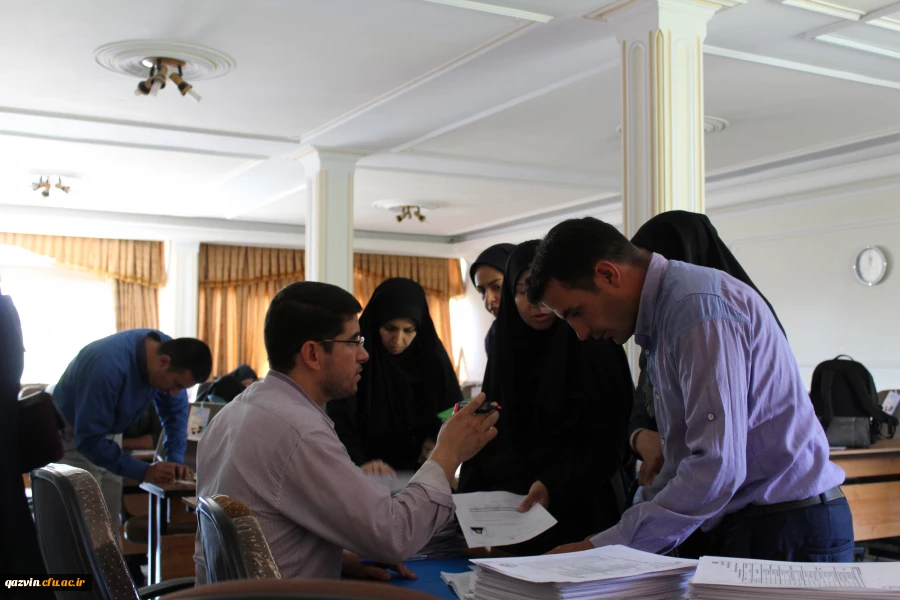 آغاز مصاحبه داوطلبان ماده28دردانشگاه فرهنگیان استان قزوین 6